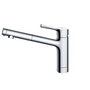 KVK 混合栓 KVK KM5021TTU 流し台用シングルレバー式シャワー付 KVK 混合栓 KVK KM5021TTU 流し台用シングルレバー式シャワー付