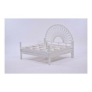 ベッドフレーム シングル ラタン 籐 和風 アジアン家具 B400HR 爆買