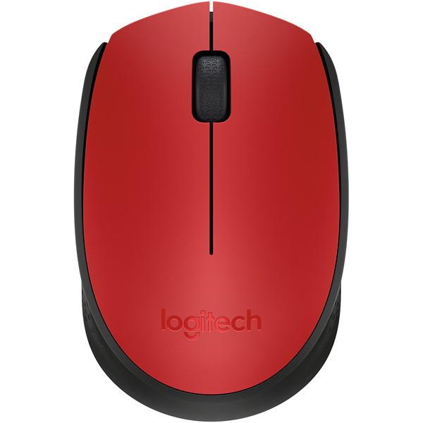 Logicool M171rRD ワイヤレスマウス レッド ブラック