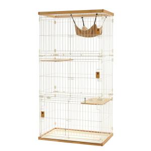 リッチェル（Richell） 猫 ケージ 木製お掃除簡単キャットサークル S