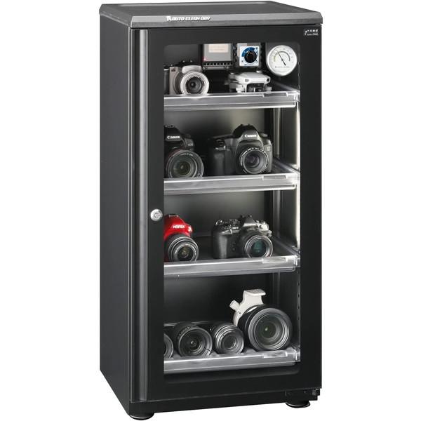 防湿庫 カメラ レンズ 保管庫 防湿ケース 116L 東洋リビング ED-120CATP3B ブラッ...