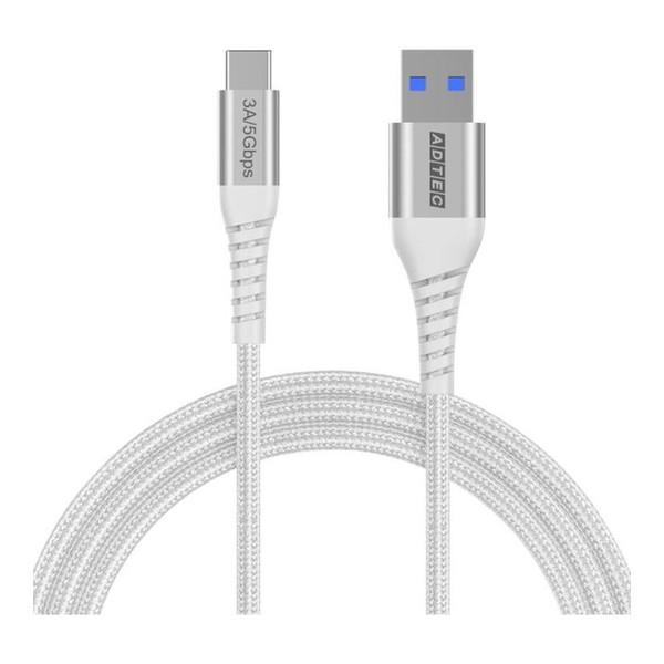 ADTEC APC-V2006AC-U3-WH ホワイト USB3.0 Type-A to C ケー...