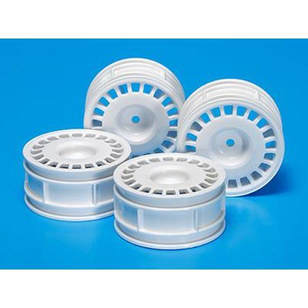 タミヤ 51021 SP.1021 ラリーディッシュホイール(白・26/+2/フォーカスWRC)