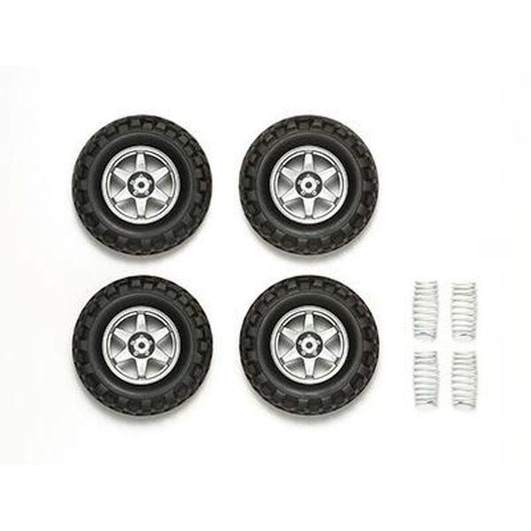 タミヤ 54742 OP.1742 GF01 クロスカントリータイヤ&amp;スプリングセット