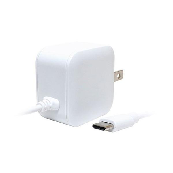 ミヨシ IAC-10S1/WH Type-C ACアダプタ 2.4A 1m ホワイト メーカー直送