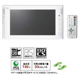 Rinnai DS-1600HV-W ホワイト 16V型浴室テレビ (地上・BS・110度CS対応)