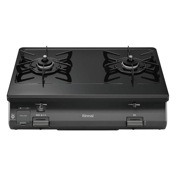 ガスコンロ リンナイ プロパンガス用 コンロ RT64-2H6S-L-LP ワンピーストップ (2口...