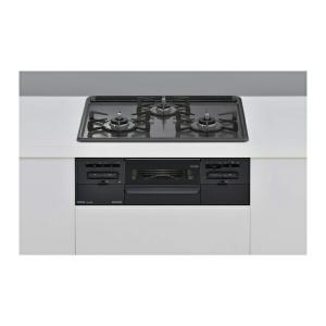 パロマ PKD-N36S-LP 標準設置工事セット ビルトインガスコンロ