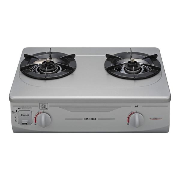 ガスコンロ リンナイ 都市ガス用 コンロ RTS-336-2FTS(SL)A-L-13A シルバー ...