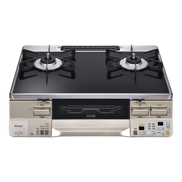 ガスコンロ リンナイ プロパンガス用 コンロ RTS65AWK1RA-CL-LP ブラック ラクシエ...