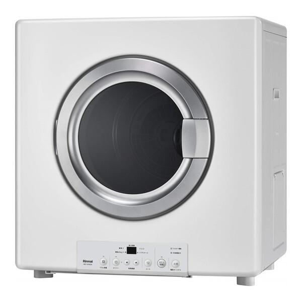 Rinnai RDT-54S(A)-SV-LP ピュアホワイト 乾太くん ガス衣類乾燥機 (5.0k...