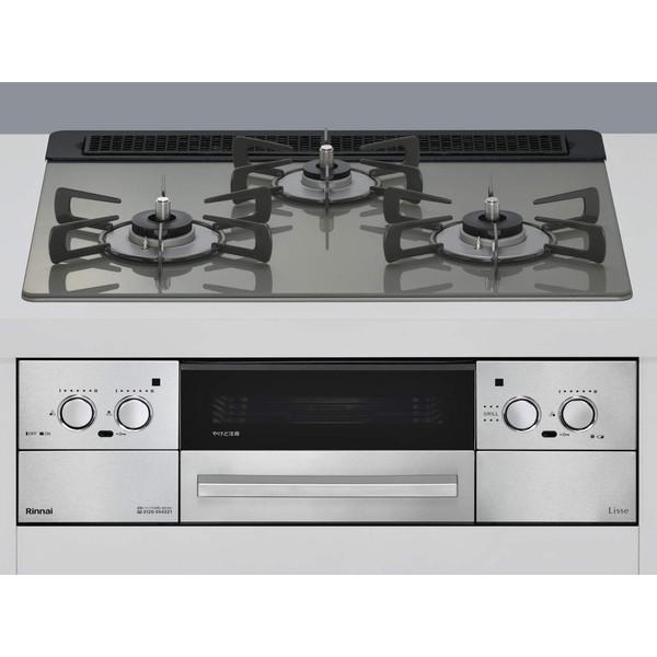Rinnai RHS31W42J3RSTW-13A クラシックミラー Lisse（リッセ） ビルトイ...