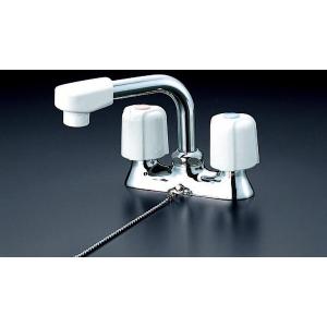 KVK KVK KM8001TFEC 洗面シャワー付混合栓 eレバー : XPRICE Yahoo!店