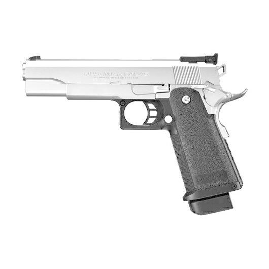 東京マルイ ハイキャパ 5.1 シルバー No.32 ガスブローバックガン 対象年令18才以上 サバ...