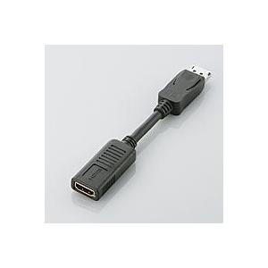 HDMI変換ケーブル ELECOM エレコム AD-DPHBK DisplayPort-HDMI メーカー直送