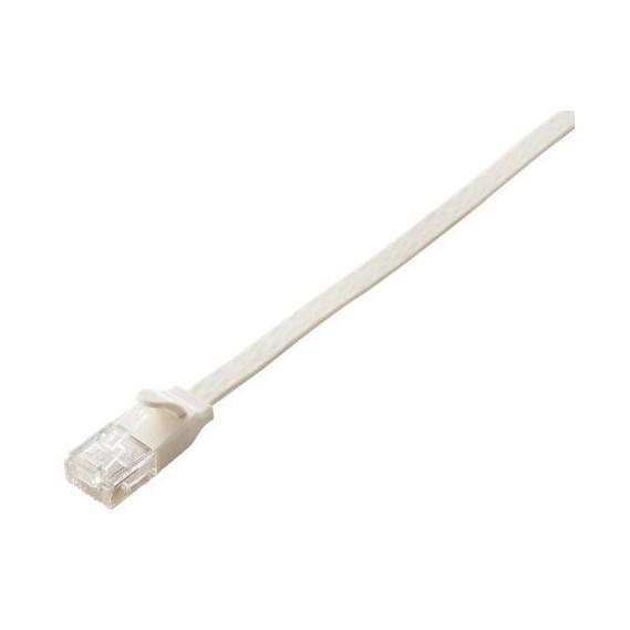 LANケーブル ELECOM エレコム LD-GFA/BM5 CAT6A フラット 5m ブルーメタ...
