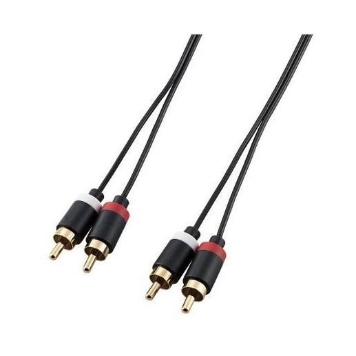 オーディオケーブル ELECOM エレコム DH-WRN30 AVケーブル 音楽伝送 RCAピンプラ...