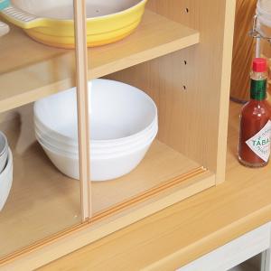 食器棚 ミニ食器棚 上置き キッチン収納 シェ...の詳細画像3