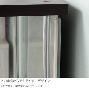 コレクションケース ガラス 卓上 ミラー付き ...の詳細画像4