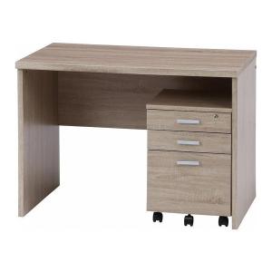 不二貿易（Fuji Boeki） デスク2点セット(ホワイトオーク) 99256 返品