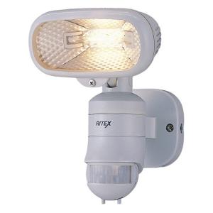 ムサシ M-2150 防雨センサーライト ハロゲン150W