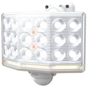 ムサシ LED-AC1018 RITEX フリーアーム式 ミニ LEDセンサーライト 18Wワイド