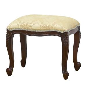 イタリア フットスツール 猫脚 ダマスクブラック 補助椅子 玄関用 完成品 イタリア フットスツール 猫脚 ネイビーストライプ 補助椅子 玄関用