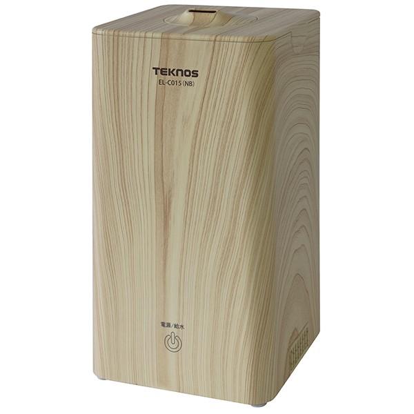 加湿器 超音波式 大容量 テクノス 卓上 小型 1.0L アロマ おしゃれ インテリア 電源ランプ ...