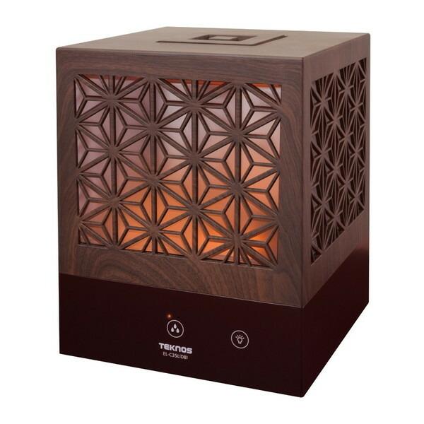 加湿器 超音波式 テクノス 0.75L 木造6畳 コンクリ8畳 卓上 上から給水 上部給水 おしゃれ...