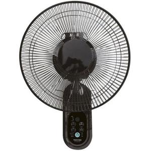 壁掛け扇風機 TEKNOS テクノス KI-W304RK ブラック 30cm壁掛けフルリモコン扇風機 壁掛け 6枚羽 リモコン付き