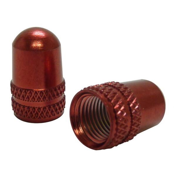 Ruler アルミバルブキャップ 米式 LY-NC-USRD レッド