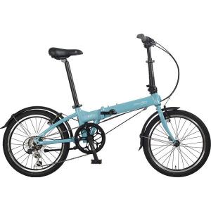 DAHON HIT D6 ホライズンブルー 折り畳み自転車 (20インチ・アルミ製) 軽量｜aprice