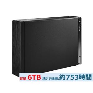 I-O DATA TV&PC 6TB ハードディスク I-O DATA 外付HDD アイオーデータ EX-HDD6UT [テレビ録画