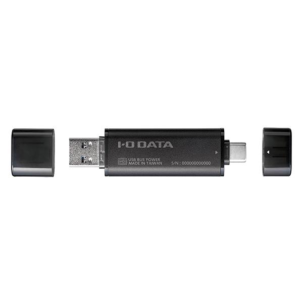 IODATA SSPQ-USC1 USB 3.2 Gen2対応 外付けSSD (1TB・USB-A＆...