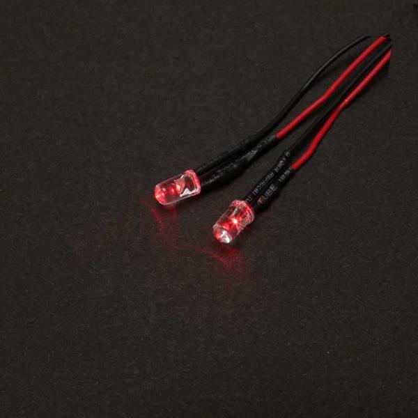 クリエーションモデル LED 赤色 5mm 2個入リ 62683