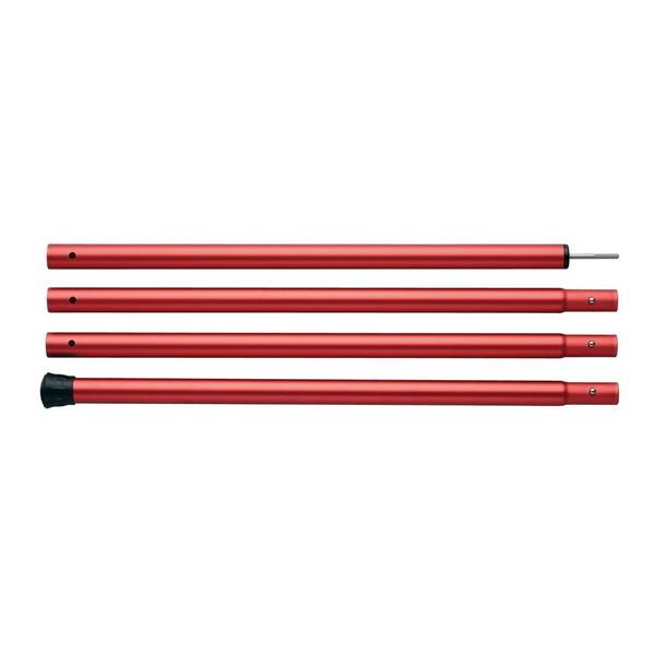 スノーピーク snow peak ウィングポール レッド 240cm ポール キャンプ アウトドア ...