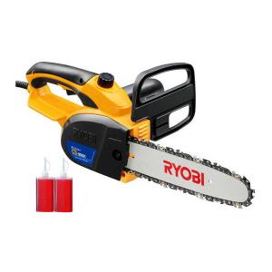 チェーンオイル2個セット チェンソー RYOBI 電動  電気式 チェーンソー CS-2501F 手軽 ハーフトップハンドル 切断