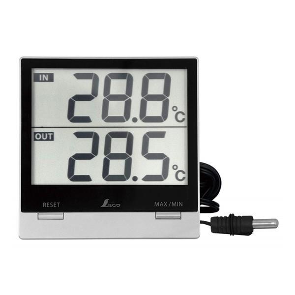 シンワ測定 73118 デジタル温度計 SmartC(最高・最低 室内・室外防水外部センサー)
