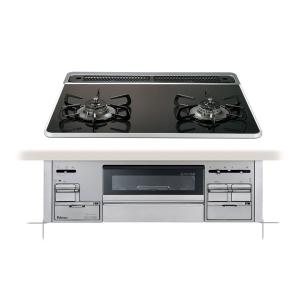 パロマ PKD-N36S-LP 標準設置工事セット ビルトインガスコンロ 