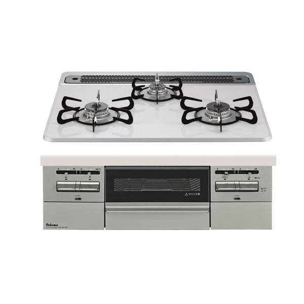 パロマ PD-743WS-60CV-LP ティアラシルバー BRilliO ブリリオ ビルトインガス...