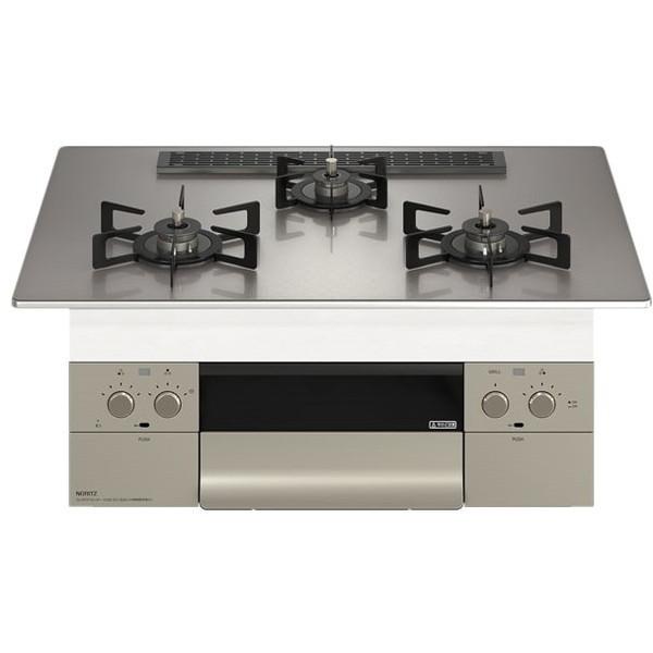 NORITZ N3WU2PWASKSTEC-13A Orche S-FLAT ビルトインガスコンロ ...