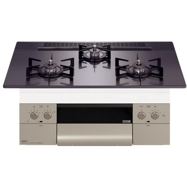 NORITZ N3WU3PWASQSTEC-13A Orche FLAT ビルトインガスコンロ (都...