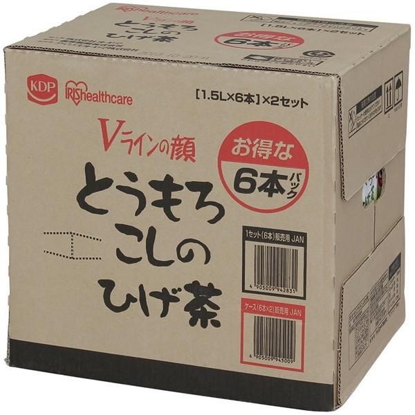 アイリスオーヤマ とうもろこしのひげ茶1500ml （6本シュリンク×2セット・ケース販売用） メー...