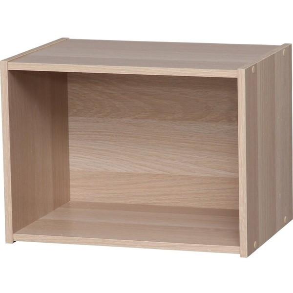 カラーボックス 1段 アイリスオーヤマ ナチュラル CX-1 メーカー直送