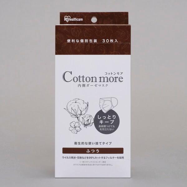 アイリスオーヤマ PK-G30M Cottonmore 内側ガーゼマスク ふつう