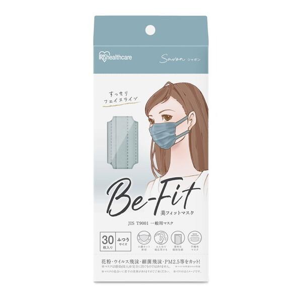 アイリスオーヤマ PK-B30MXF シャボン 美フィットマスク ふつうサイズ 30枚入