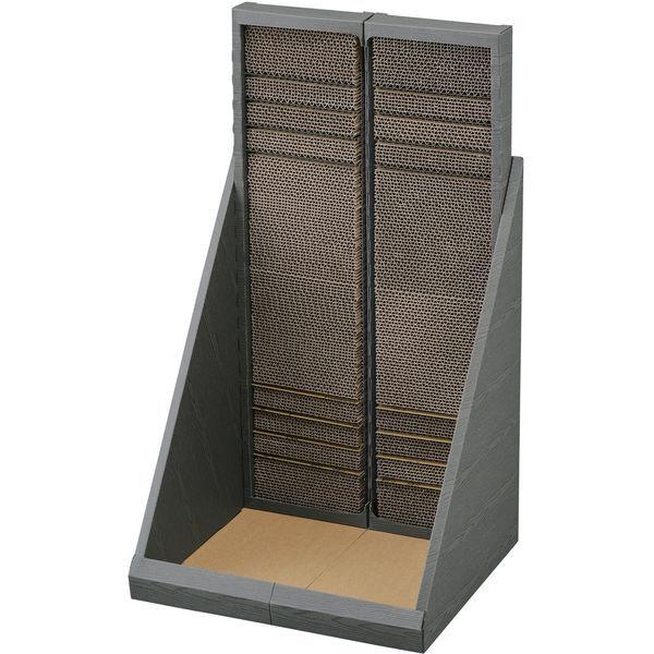 アイリスオーヤマ P-YT650 ブラウン やすり付き爪とぎ メーカー直送