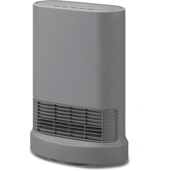 アイリスオーヤマ ACH-LTSW12A-H グレー 大風量セラミックファンヒーター 首ふり室温セン...