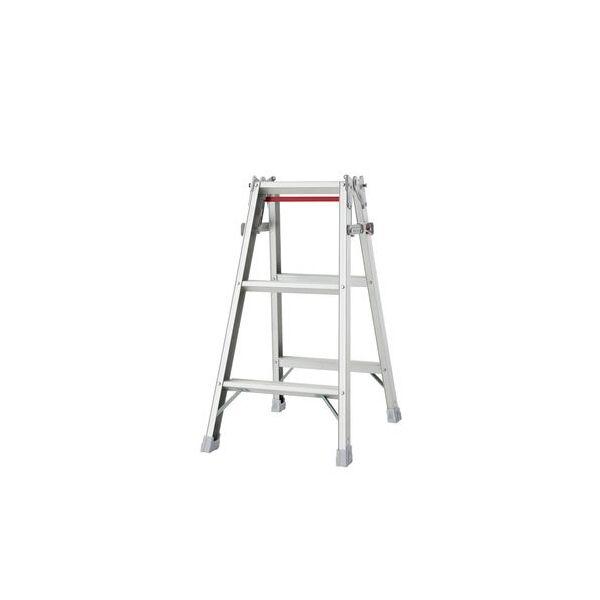 長谷川工業 RD-09 はしご兼用脚立 (ワンタッチバー付) 3尺 メーカー直送