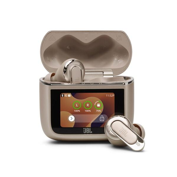 JBL TOUR PRO 3 ラテ 完全ワイヤレスイヤホン (Bluetooth ノイズキャンセリン...